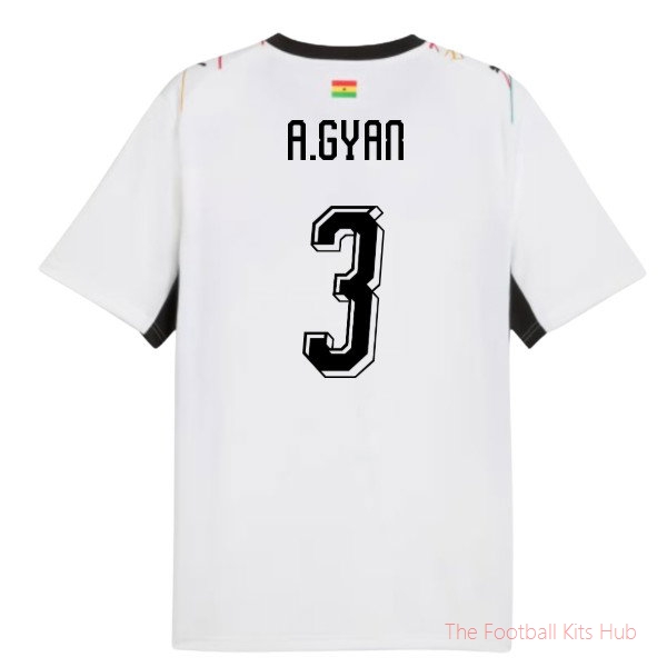 [EFS] 2026/27 Ghana Home Shirt (A.Gyan 3)