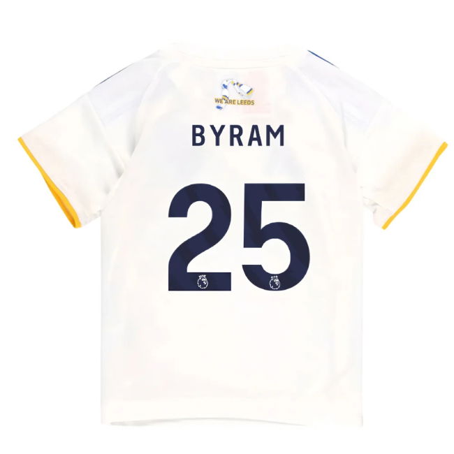 Baby Elite Style Leeds Top Level Home Professional Jersey (Byram 25)