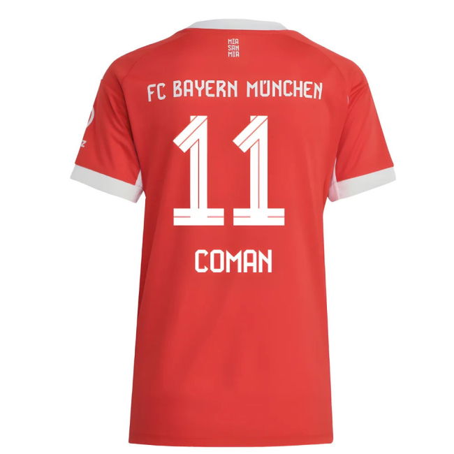 Bayern Official 2025-2026 Home Shirt - Womens (Womens) | Elite