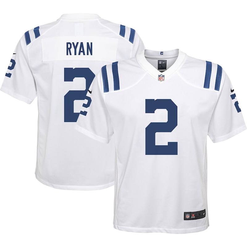 None Matt Ryan Indianapolis Colts Iconic Replica Jersey Football Appar