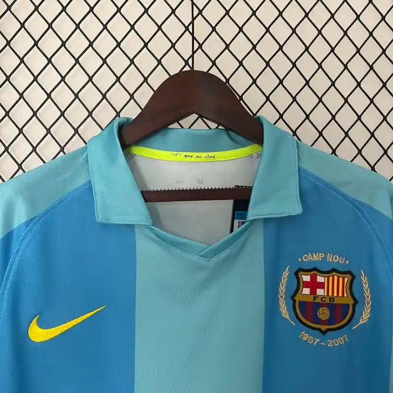 2007-2008 Barcelona Jersey retro kit
