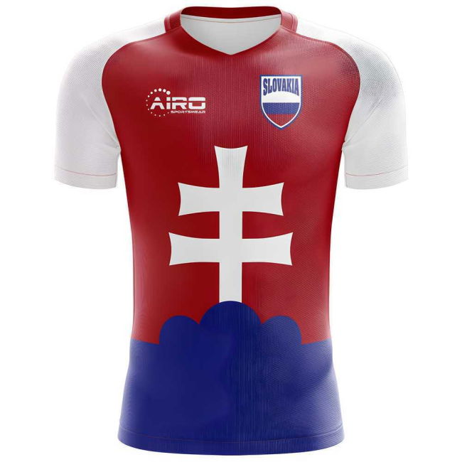Premium 2025-2026 Slovakia Home Concept Football Shirt - Womens