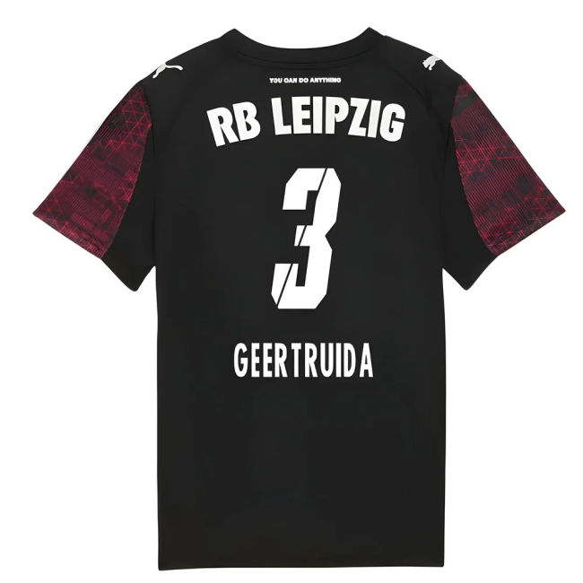 Top Tier Leipzig Red Bull Leipzig Third Shirt Kids Geertruida #3 M...