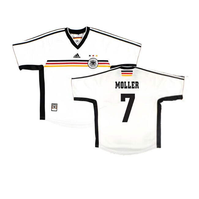 And Value For Money Germany 1998-00 Home Shirt ((Very Good) L) (Moller 7) Fashionable
