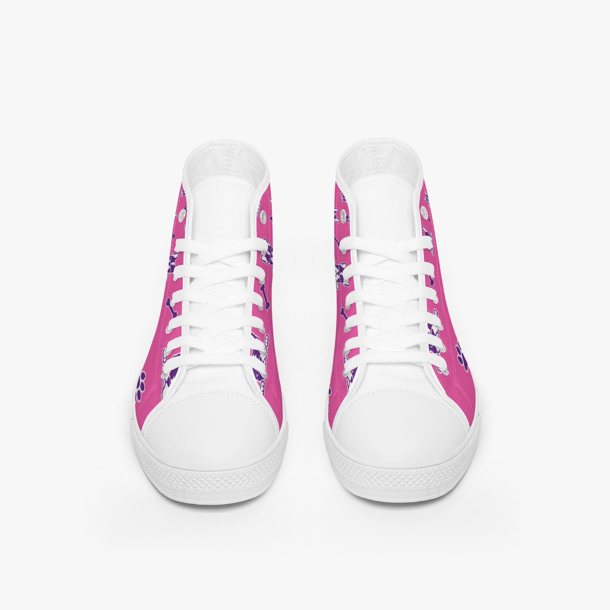 French Bulldog Lover Mike Classic High Top Canvas Shoes Casual Footwear