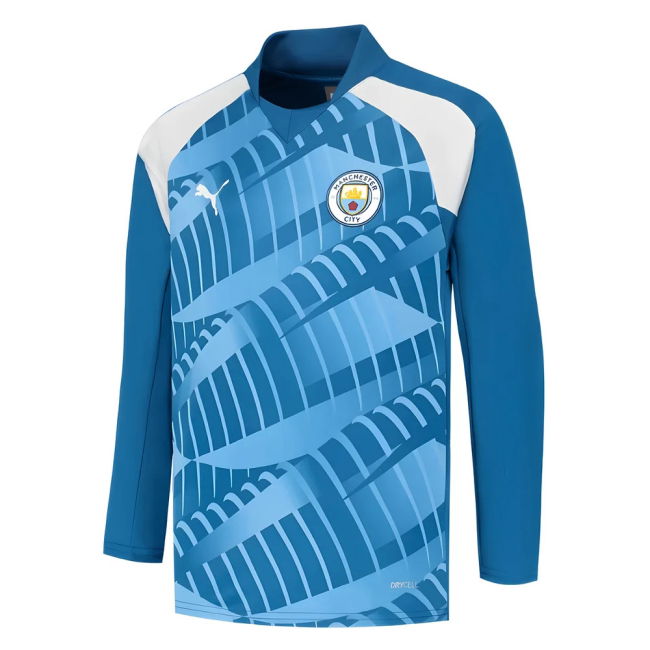 Original Replica Man City Home Supporter Kit for Kids