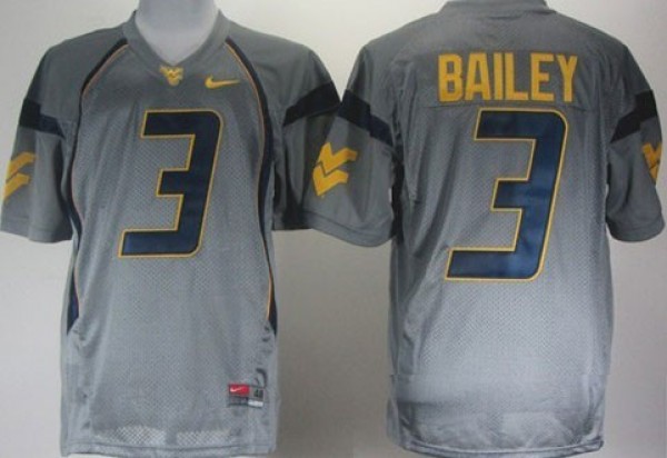 Men #3 Gray Men White V9c Jersey