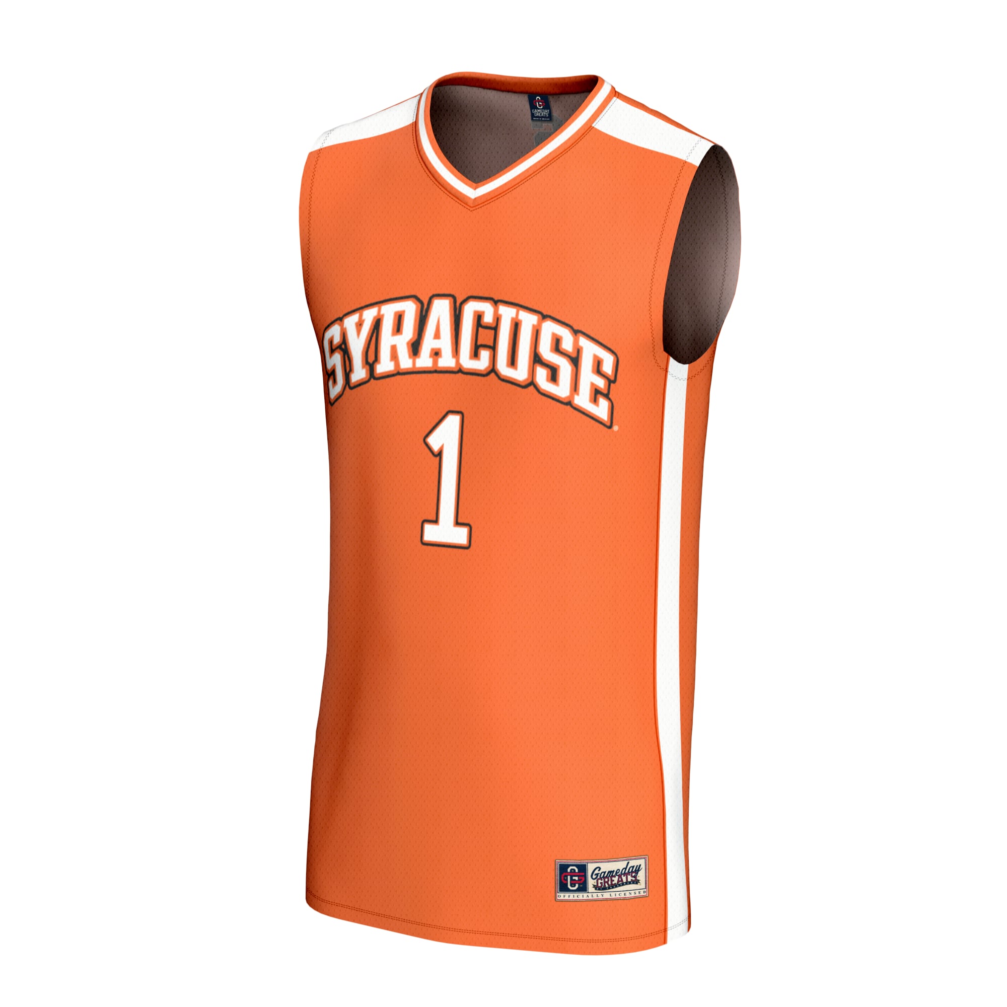 #1 Syracuse Orange GameDay Greats Youth Lightweight Collegiate Basketball Fashion Jersey - Orange