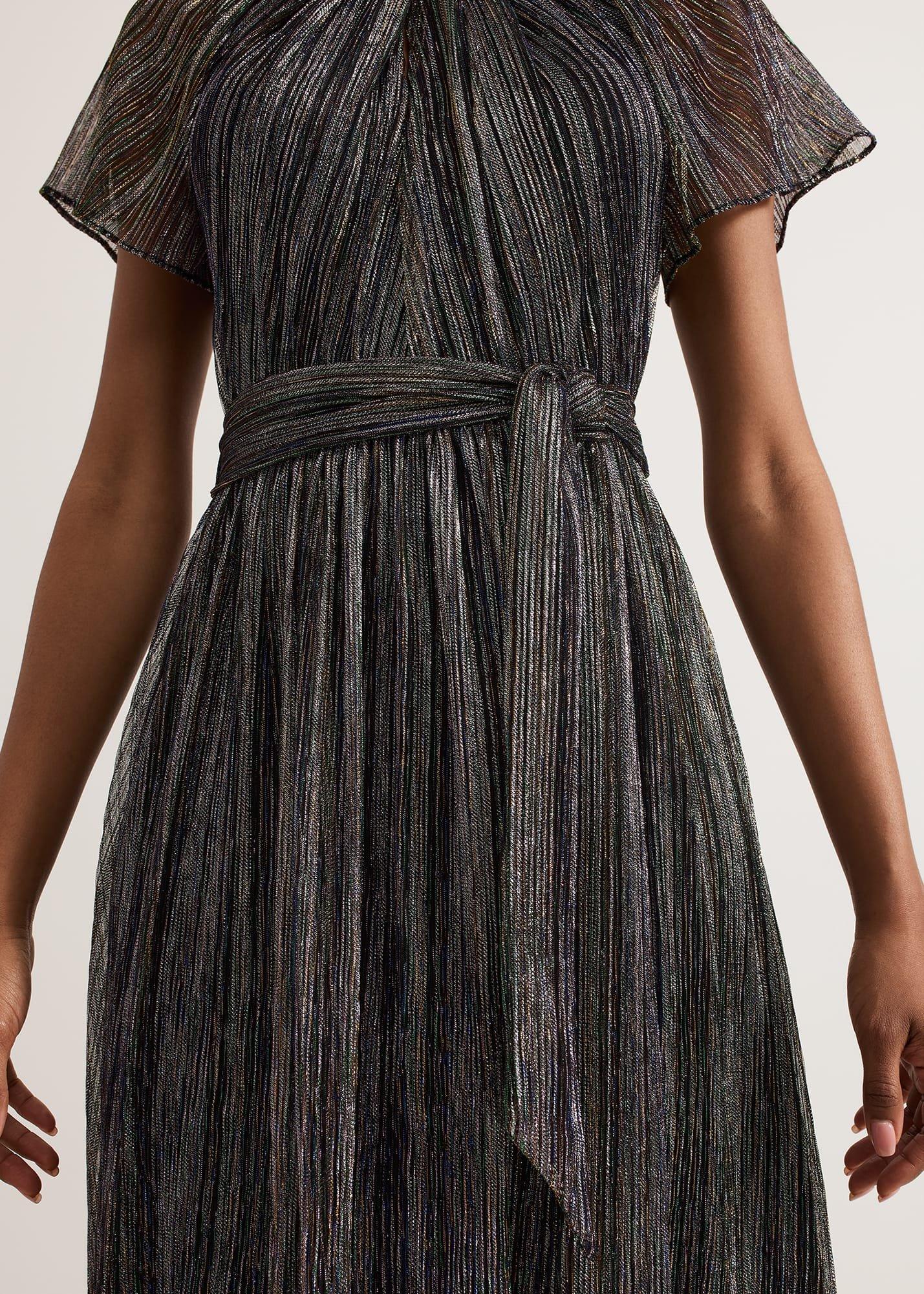 Riah Shimmer Maxi Dress