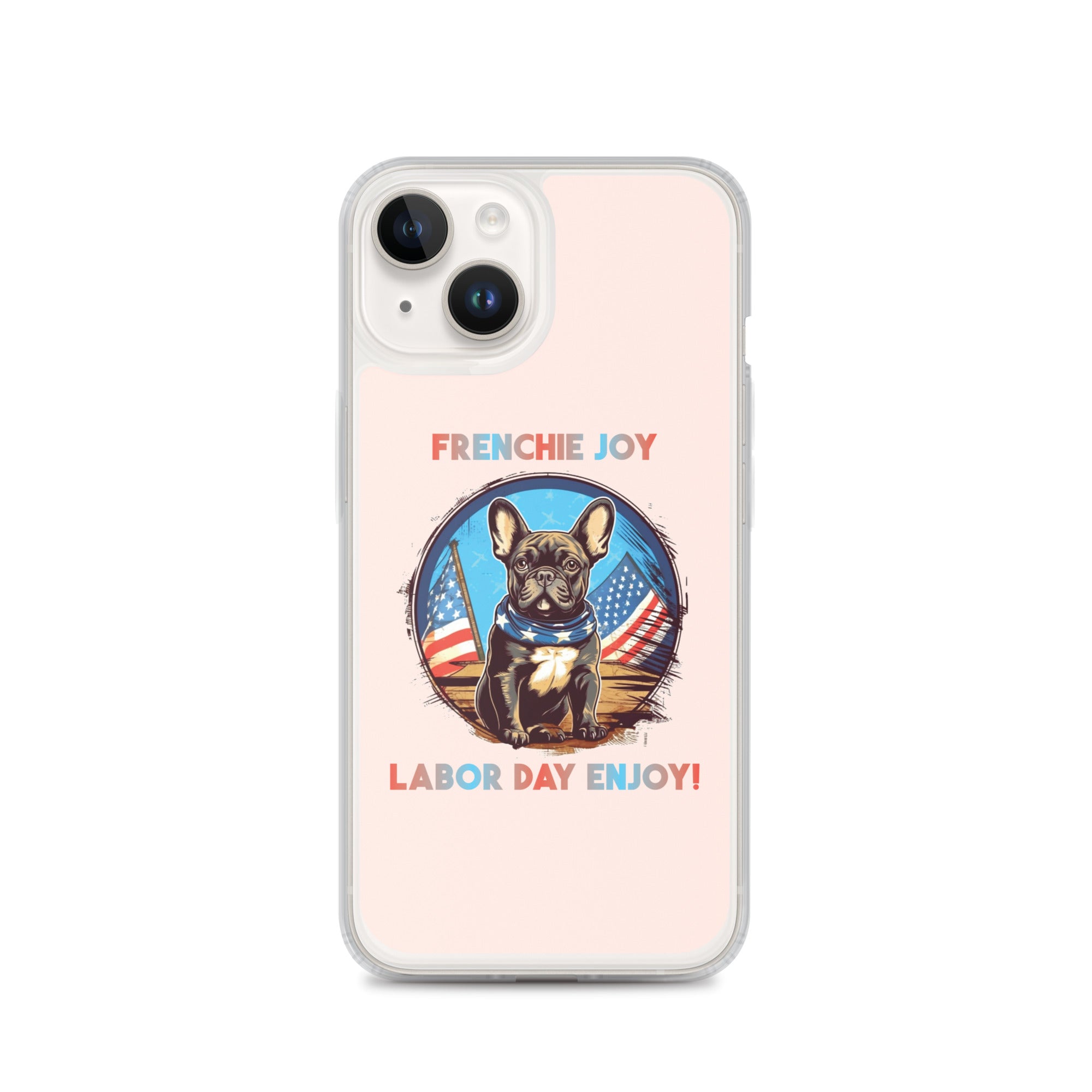 Frenchie Joy - Bulldog Clear Case For Iphone® For French Bulldogs