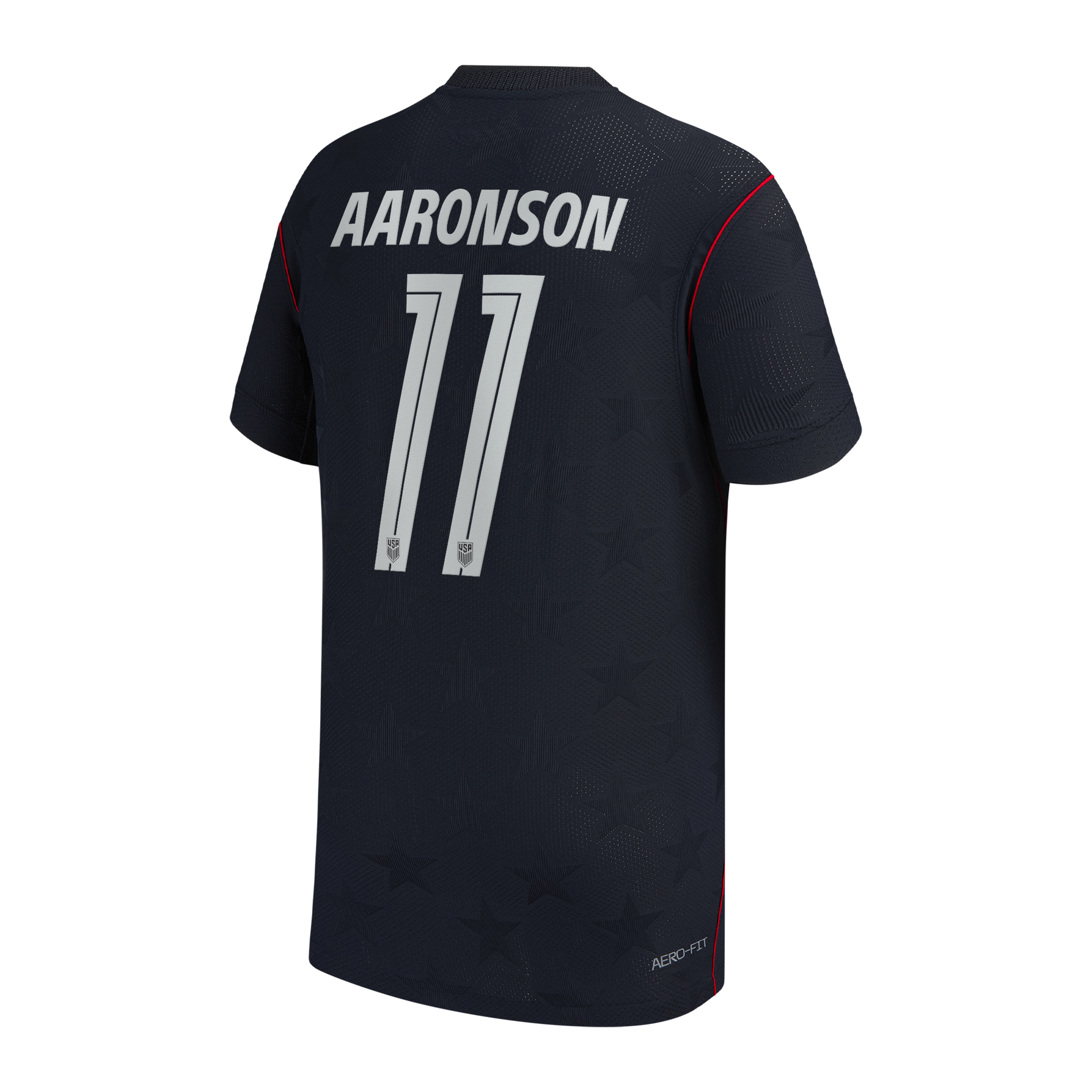 [SJH] Brenden Aaronson USMNT Youth 2026/27 Away Match Authentic Jersey - Blue