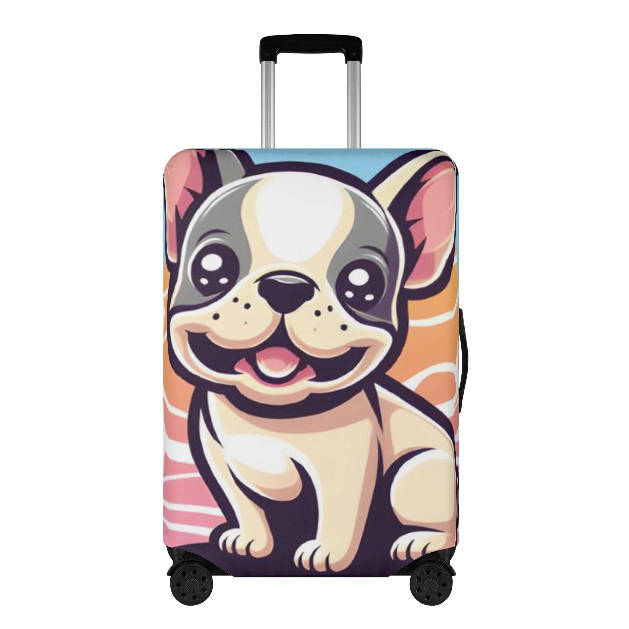 French Bulldog Obi Luggage Cover Cute Frenchie Essential