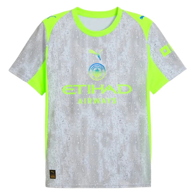 Dedicated Football Man City Third Shirt Bobb #52 Official Licensed...