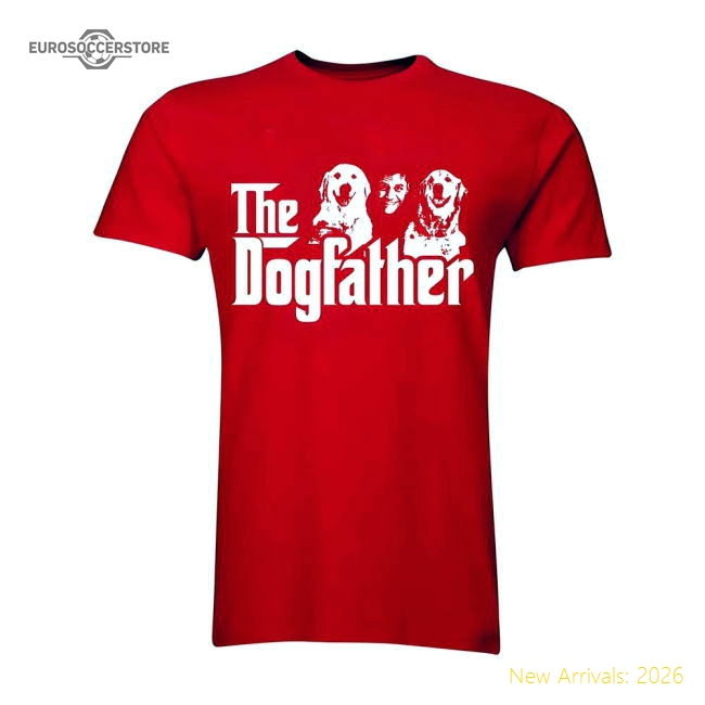 Arsenal Alexis Sanchez - The Dogfather T-Shirt (Red) Scarlet