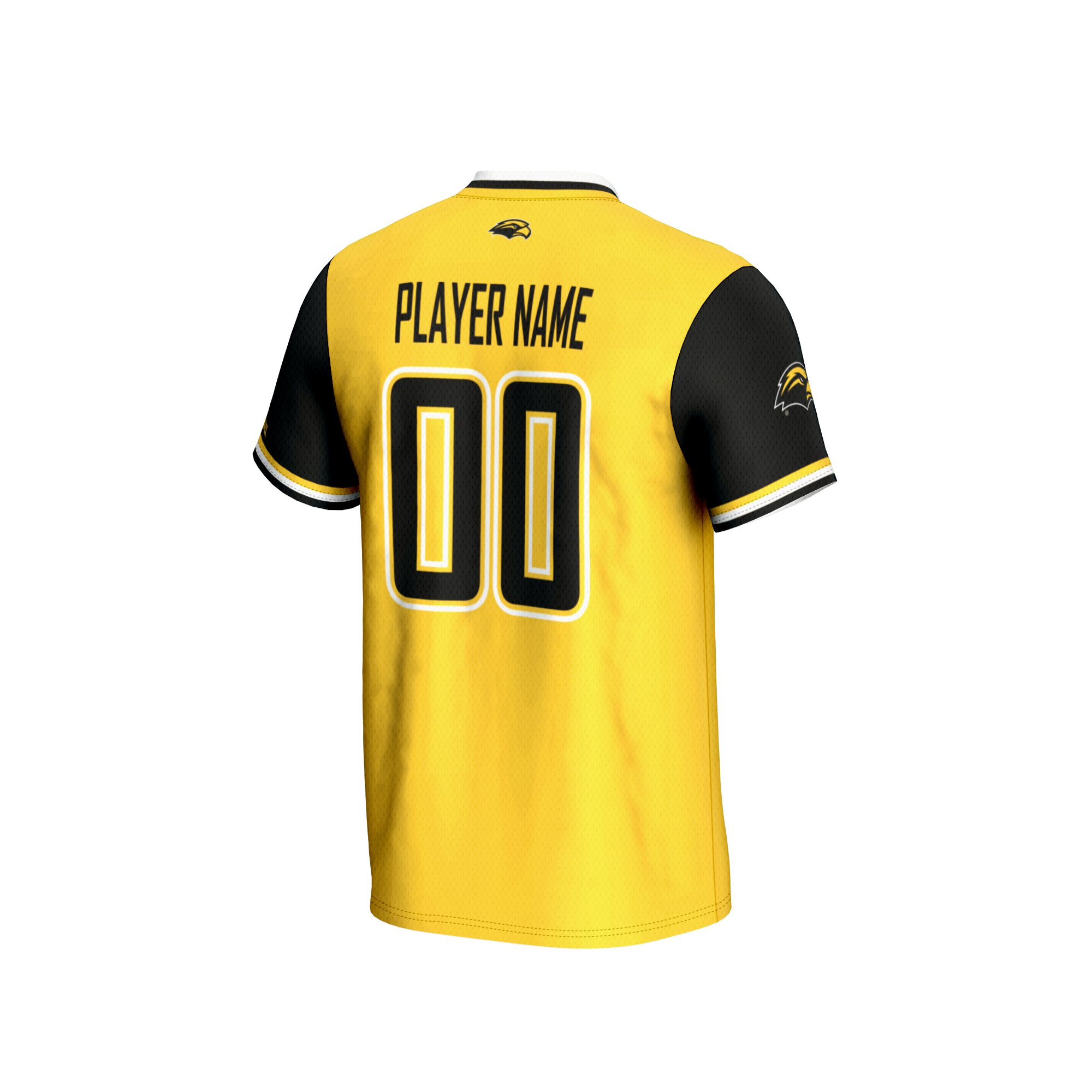 Southern Miss Golden Eagles GameDay Greats Youth NIL Pick-A-Player Lightweight Softball Jersey - Gold