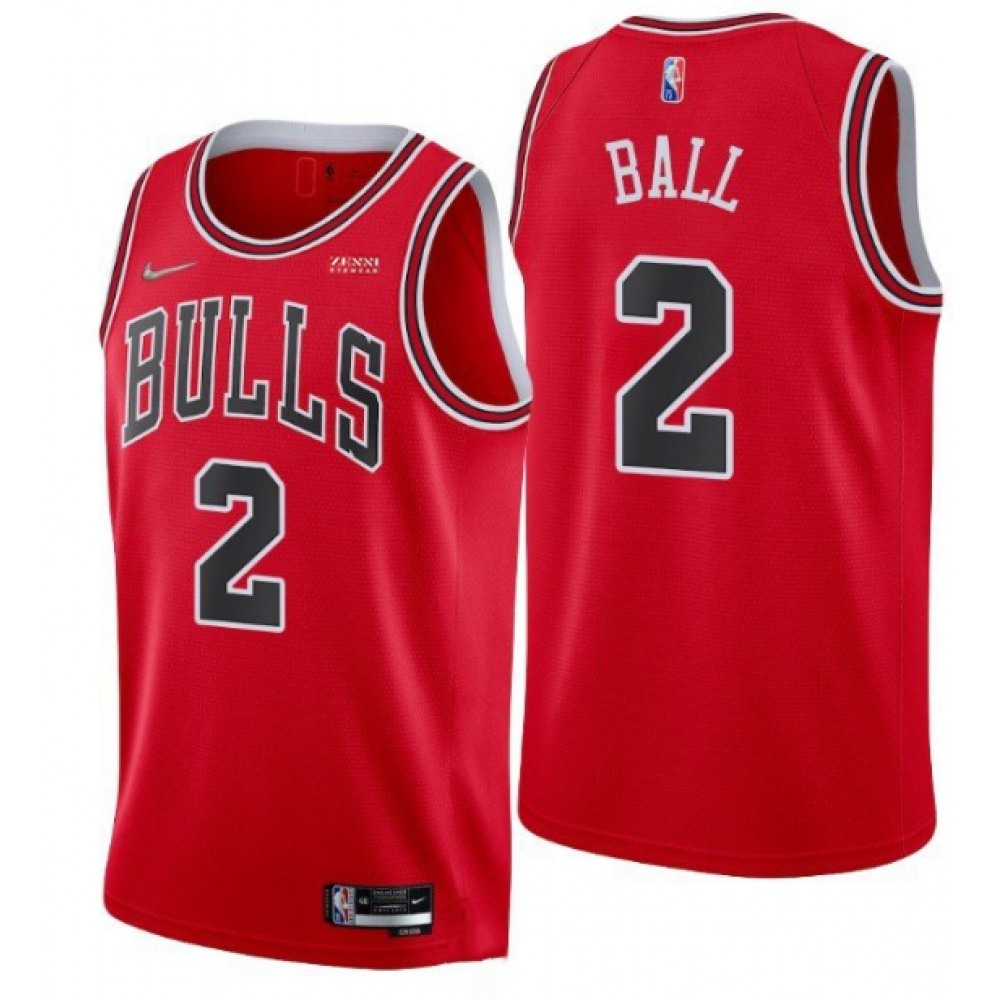 Durable 2 Chicago Bulls Jersey Red - - Basketball Fan Gear