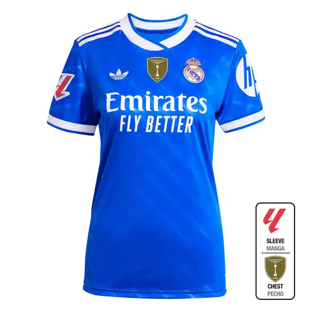 Women's Real Madrid Third Away Soccer Jersey 2025/26 Authentic Kit