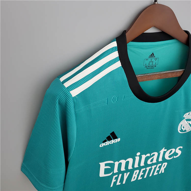 Elite Series Real Madrid 21-22 Third Green Soccer Jersey Football
