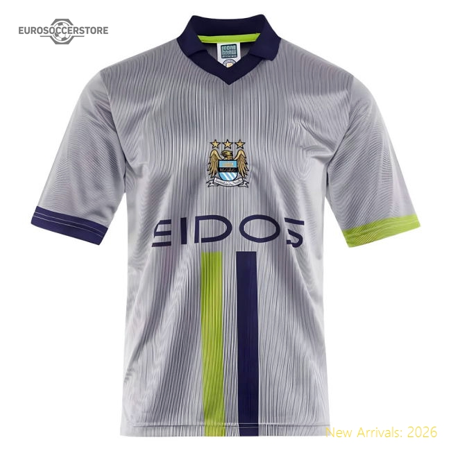 Official Manchester City 2000 Away Retro Shirt - Premium Quality