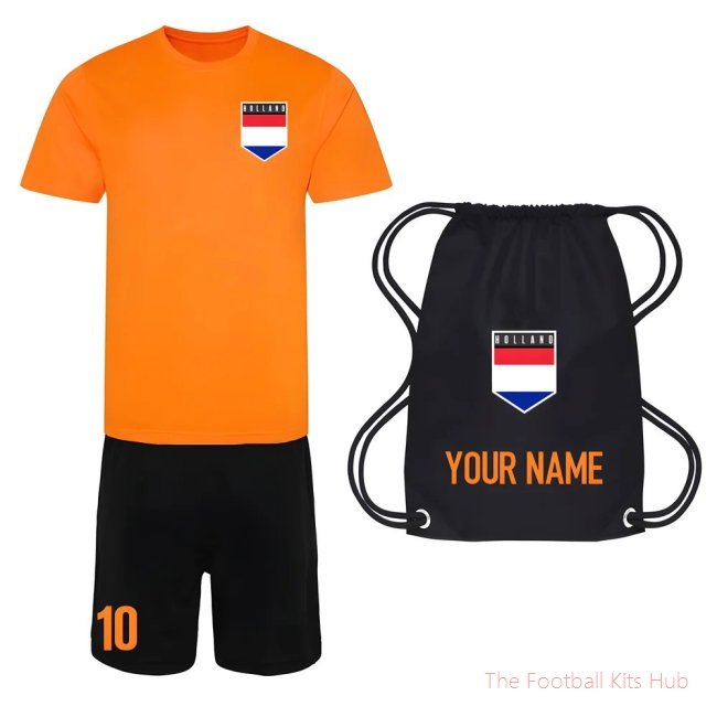 Men Personalised Netherlands Training Kit Package