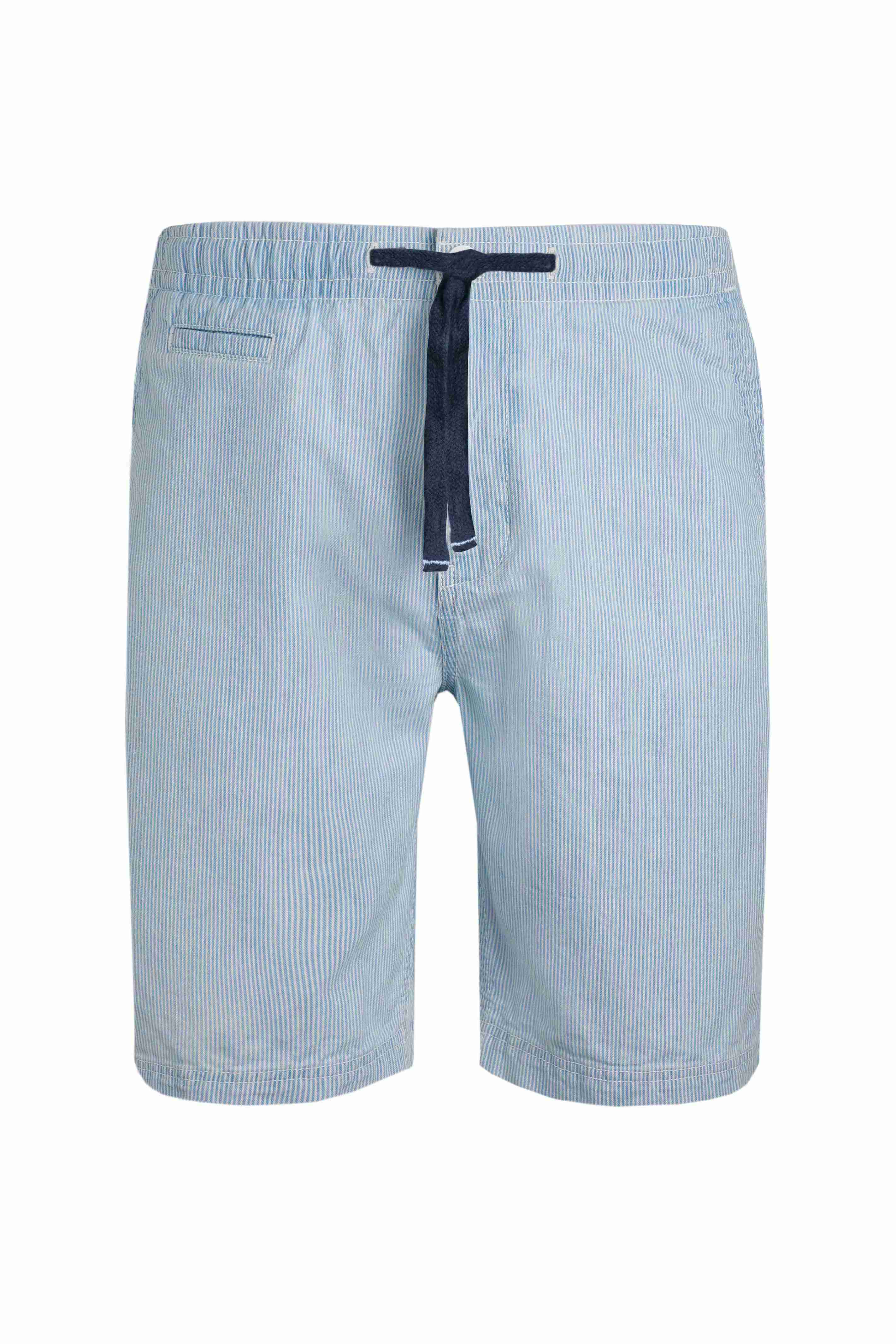 Dewey Stripe Shorts Ecru