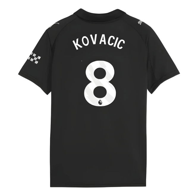 Official 2025-2026 Man City Away With Classic Design - Midfield