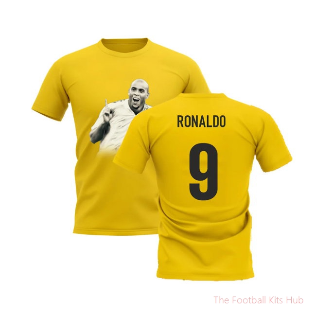Ronaldo R9 Legend T-Shirt (Yellow) (Ronaldo 9)