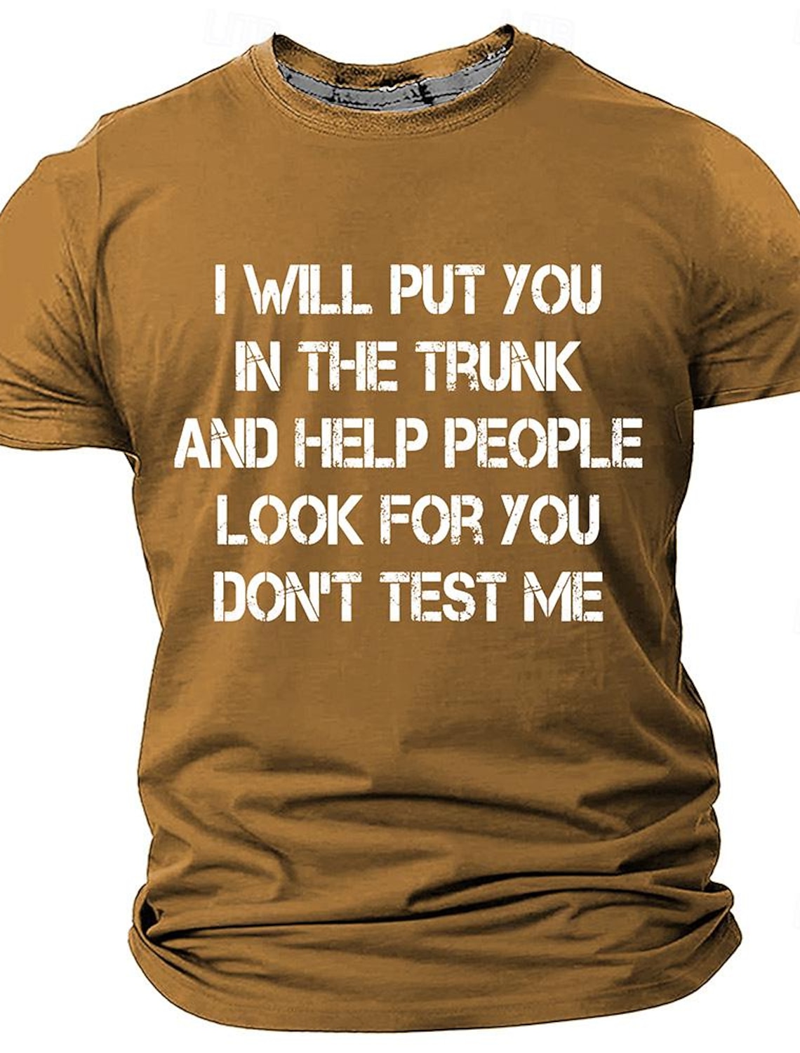 Mens Funny Short Sleeve Graphic T-Shirt: 