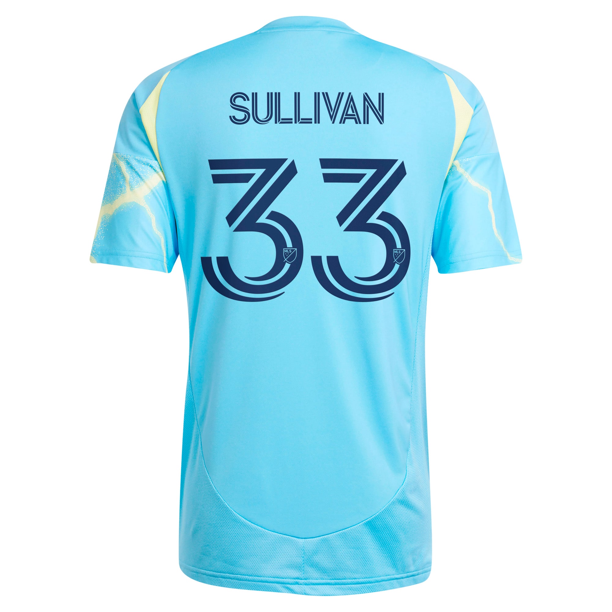 [LK] Quinn Sullivan Philadelphia Union 2025 The Voltage Kit Replica Player Jersey - Blue