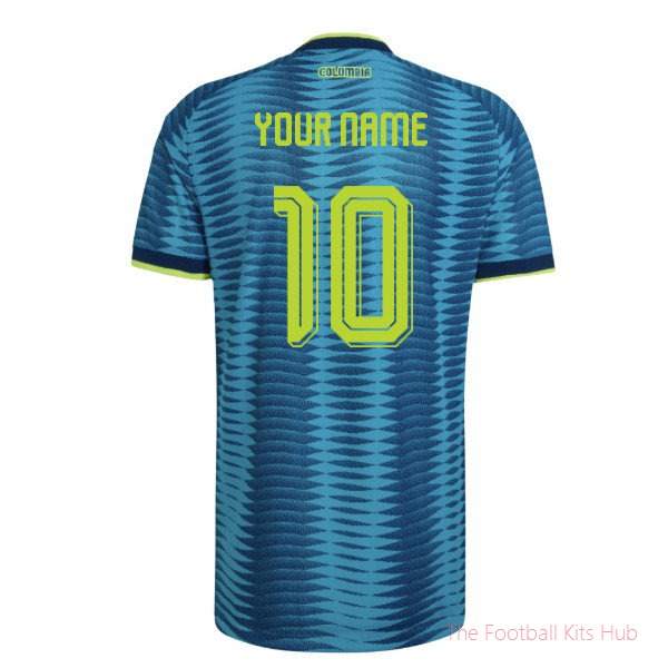 [SJH] 2026/27 Colombia Authentic Away Shirt (Your Name)