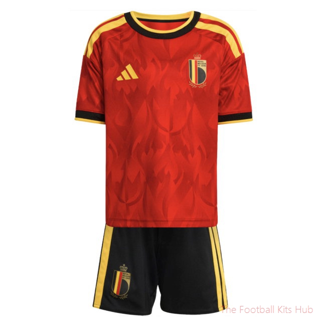 Team Football Belgium 2026-2027 Home Mini Kit (Your Name)