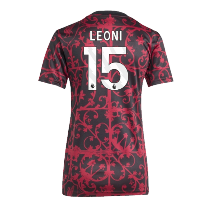 Luxury Liverpool Womens Jersey Leoni 2025-2026 Advanced Textile