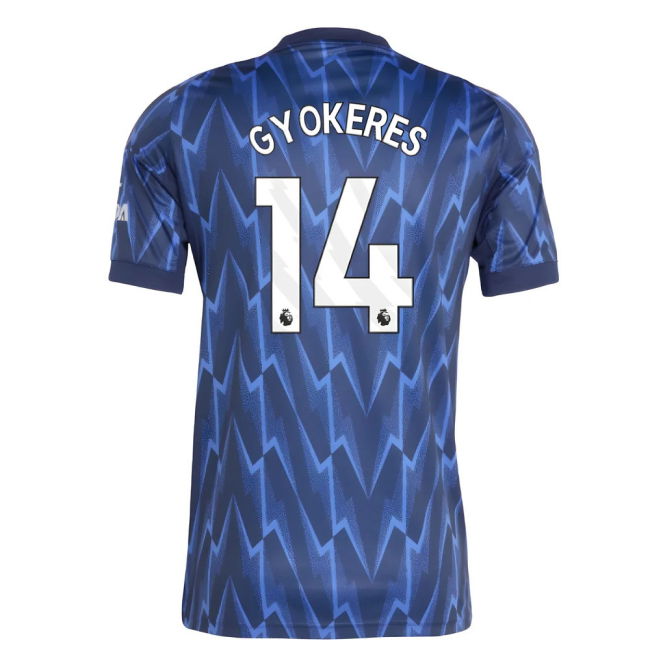 Official 2025-2026 Arsenal Away With Vintage Design - Easy Care