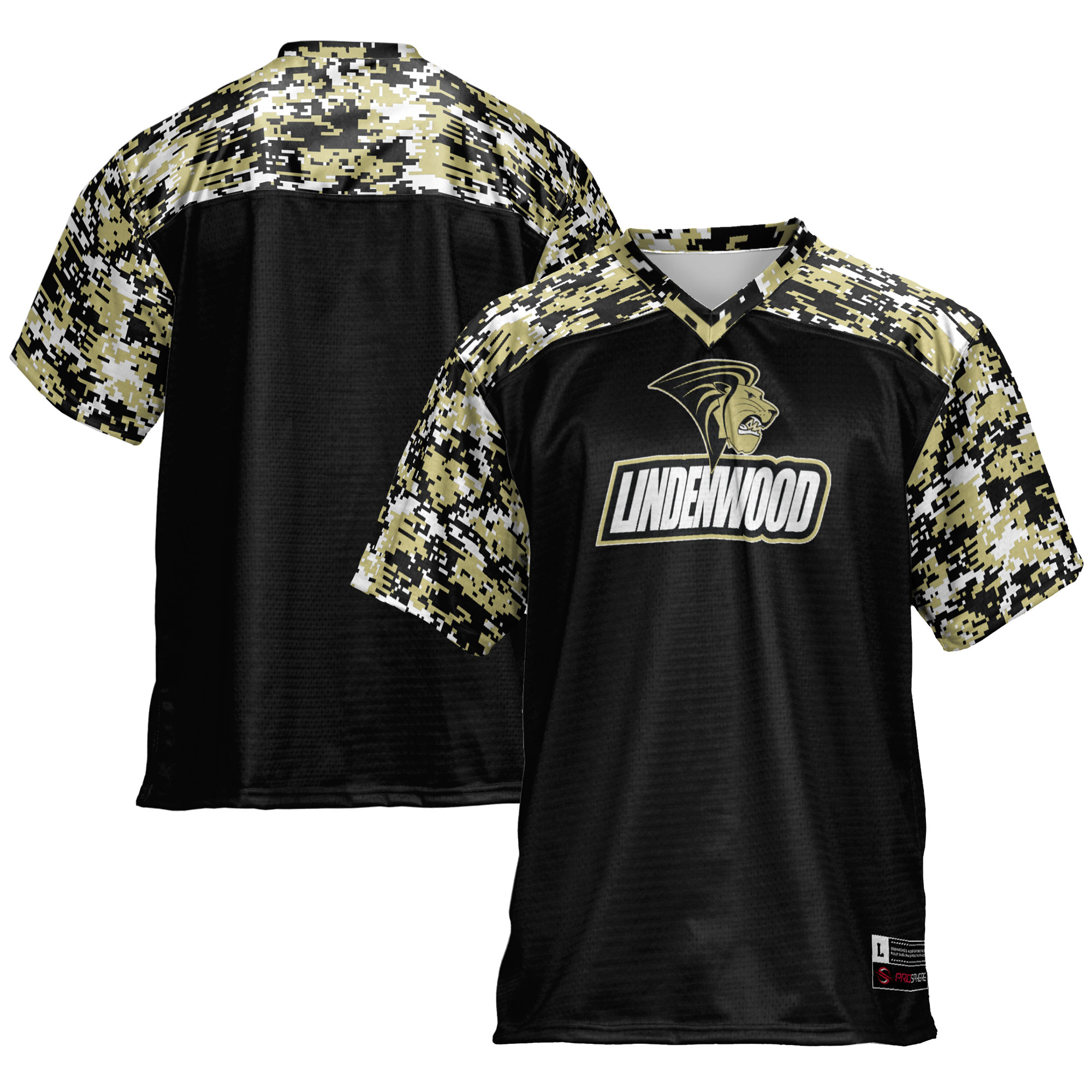 Lindenwood Lions GameDay Greats 26/27 Football Jersey - Black