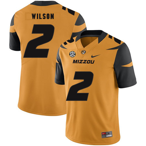 Men's None Gold 2024 moisture wicking Micah Wilson #2 game day Jersey