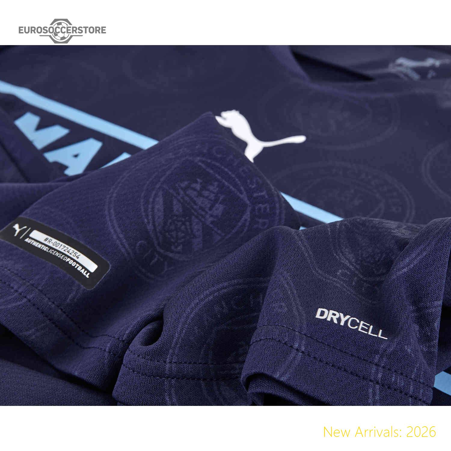 Officially Approved Elite Adult Mci Soccer Star Third Jersey 2021