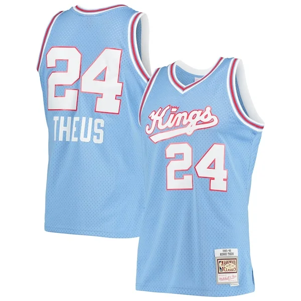 Reggie Theus SAC Basketball Jersey - Reasonable Price - Fan Favorite