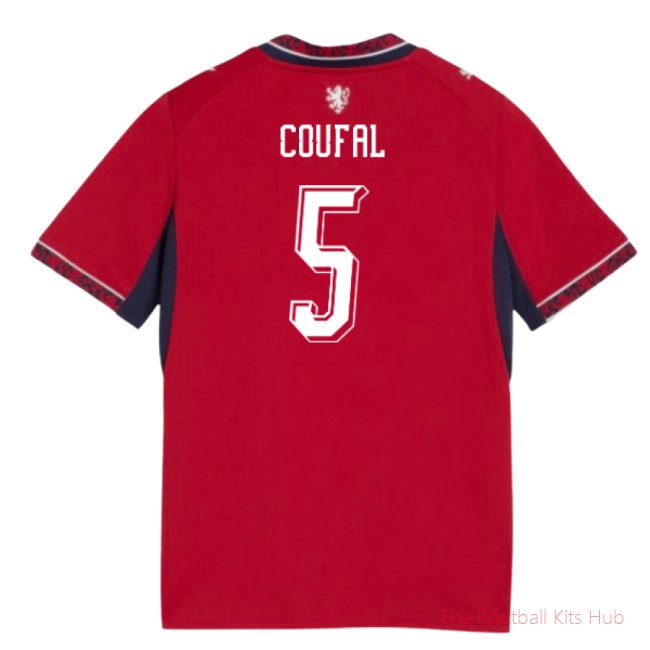 [EFS] 2026/27 Czech Republic Home Shirt (Kids) (Coufal 5)