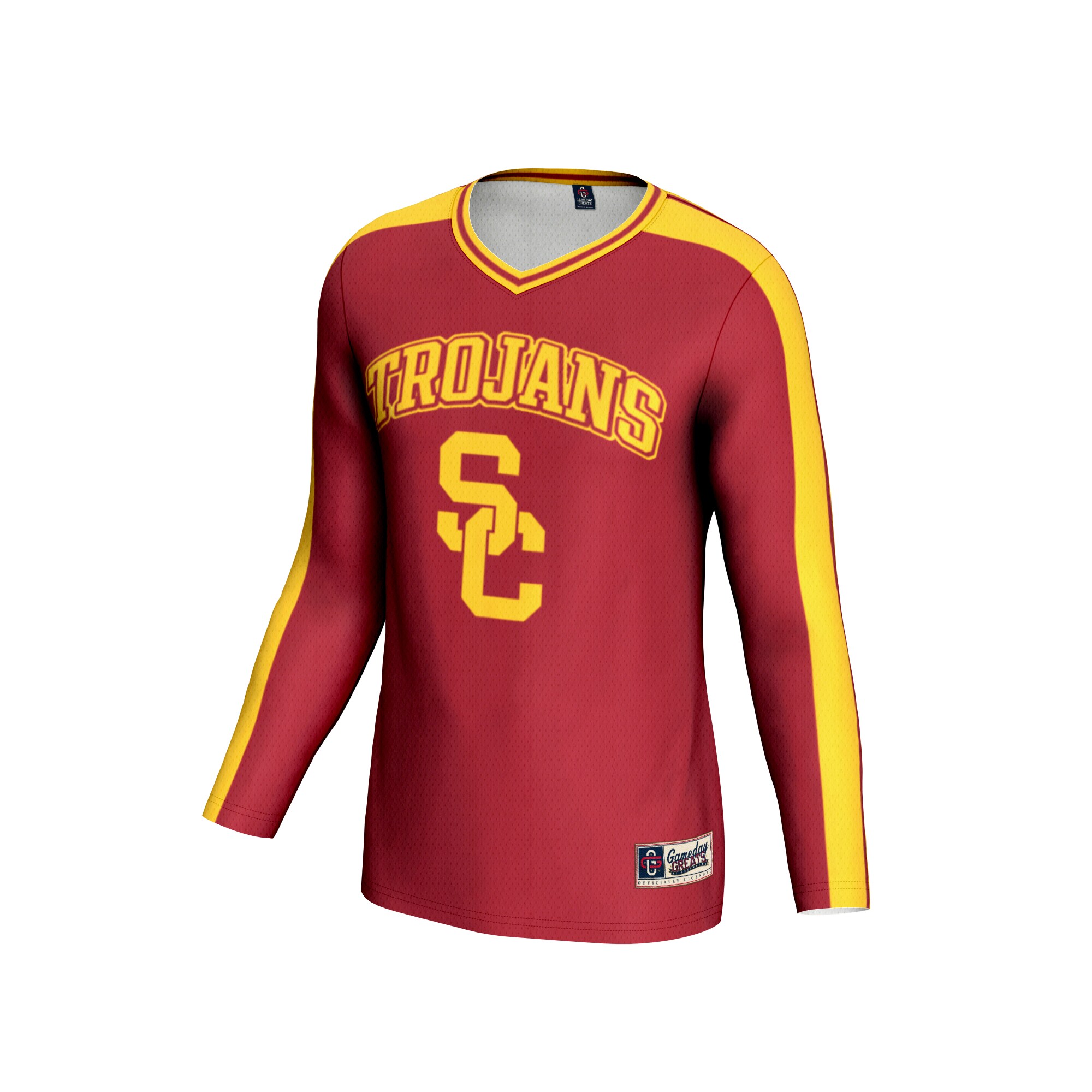 [DDG] USC Trojans GameDay Greats Youth #1 Lightweight Volleyball Fashion Jersey - Cardinal