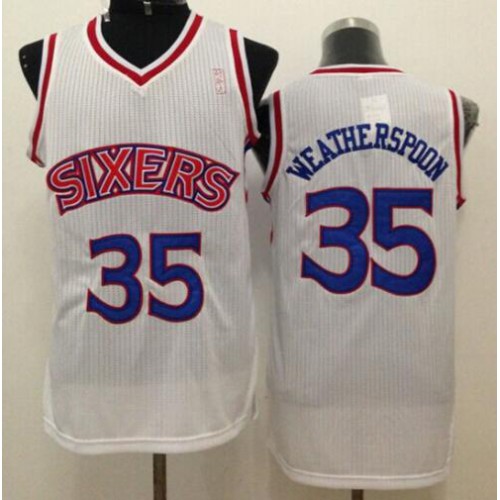 76ers White Philadelphia 76ers #35 Jersey - Affordable Premium Quality