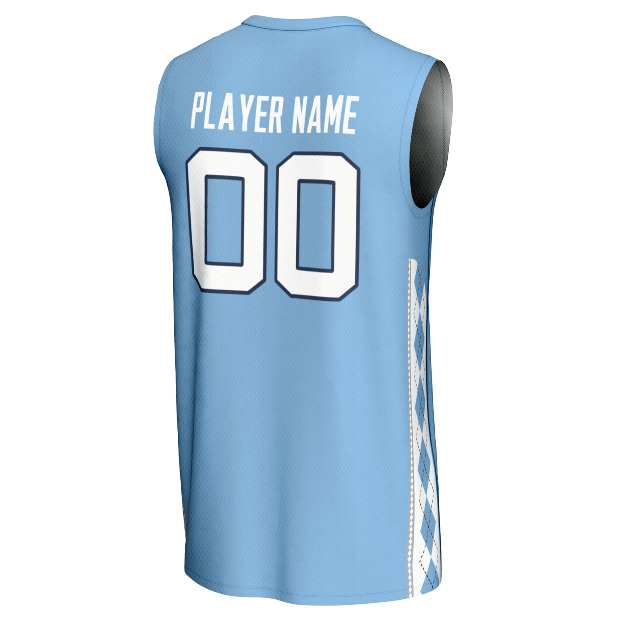 [NJP] North Carolina Tar Heels GameDay Greats Youth NIL Pick-A-Player Lightweight Women's Basketball Jersey - Carolina Blue