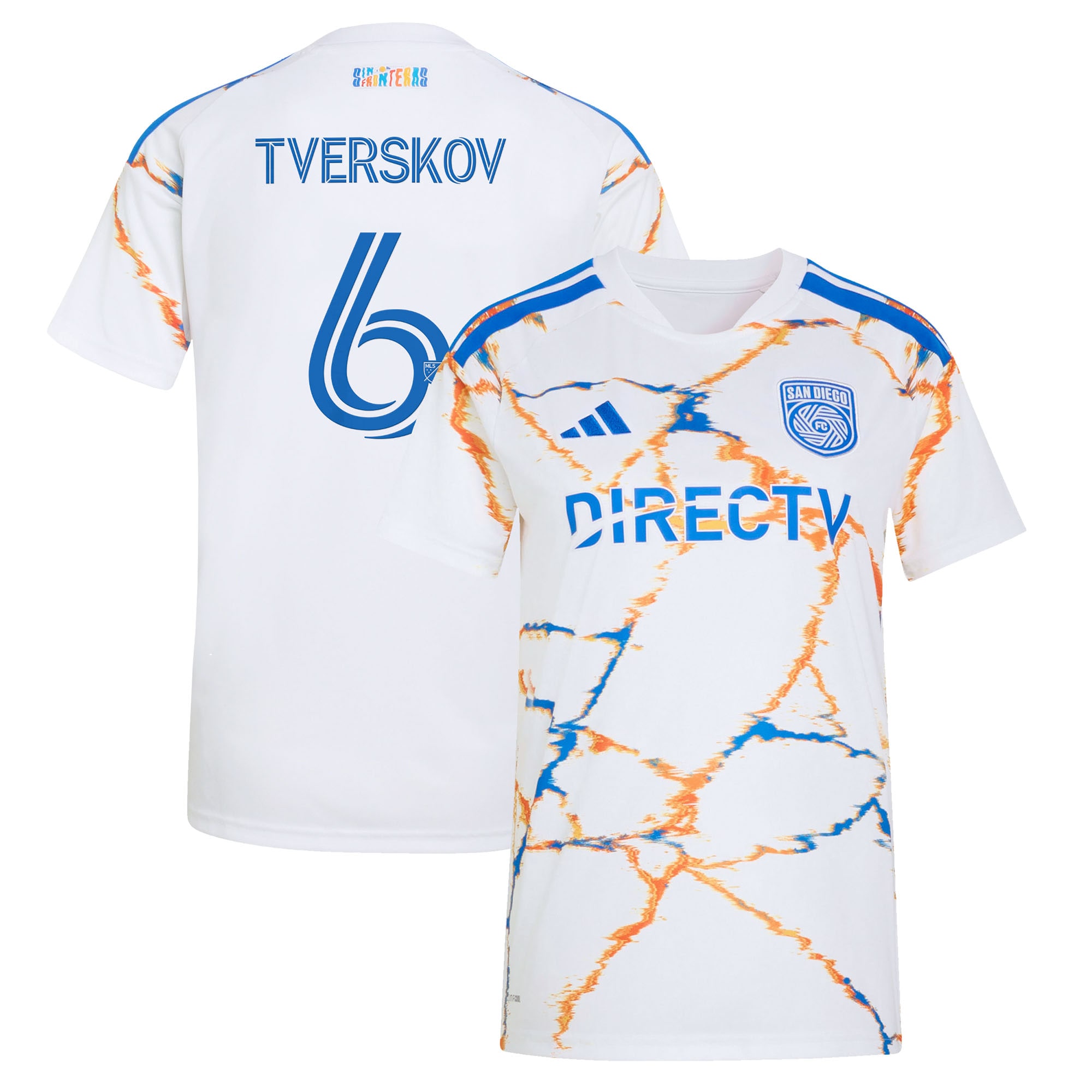 [SJH] Youth Jeppe Tverskov San Diego FC Women's 2026 Celebration of Unprecedented Unity Kit Replica Jersey - White