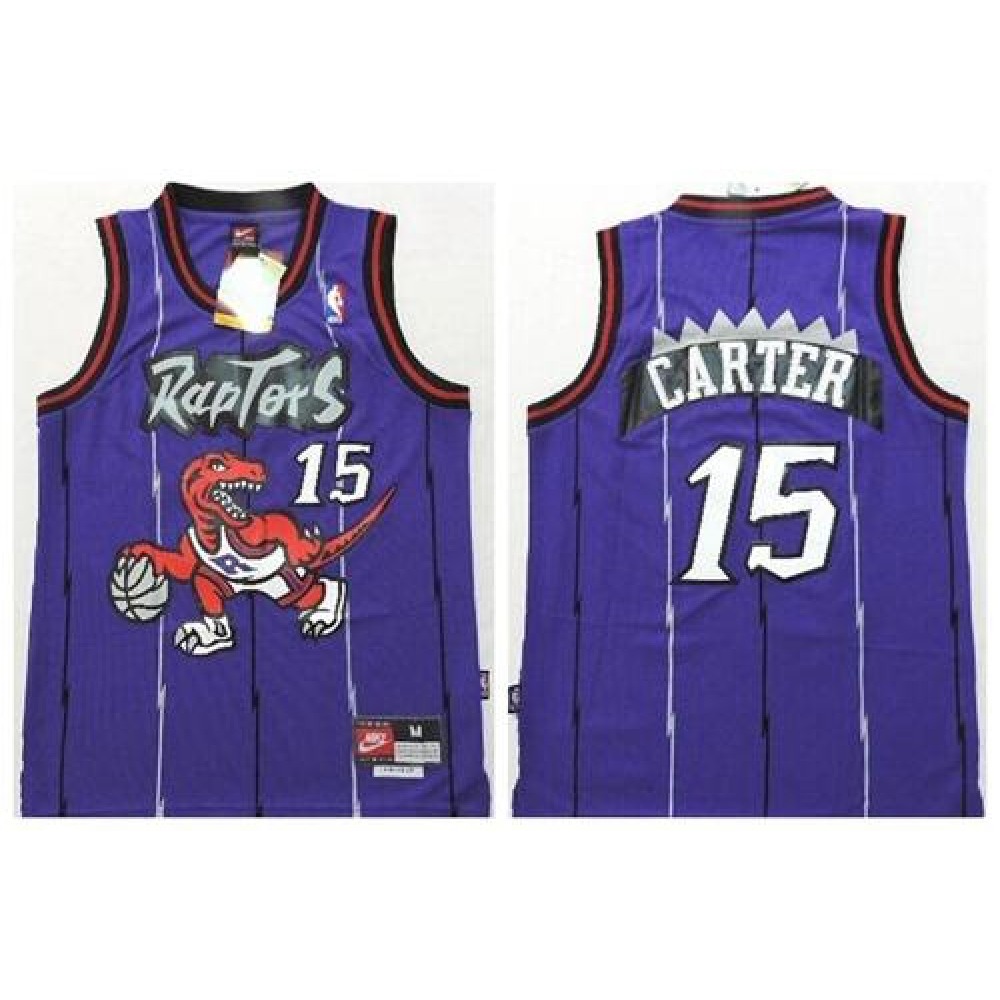 Modern Men's Toronto Raptors #15 Vince Purple Basketball Jersey