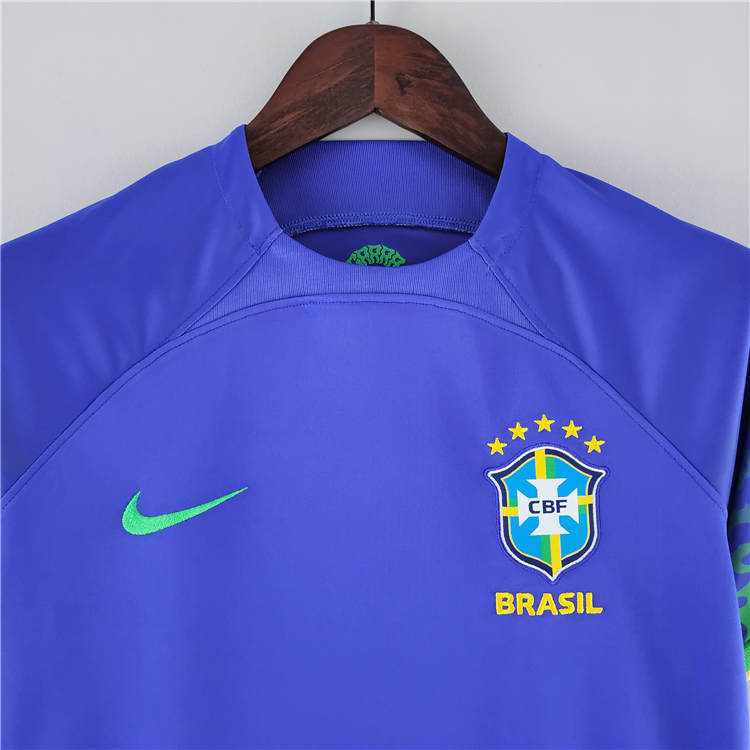 Professional Grade WOMEN'S BRAZIL WORLD CUP 2022 AWAY SHIRT