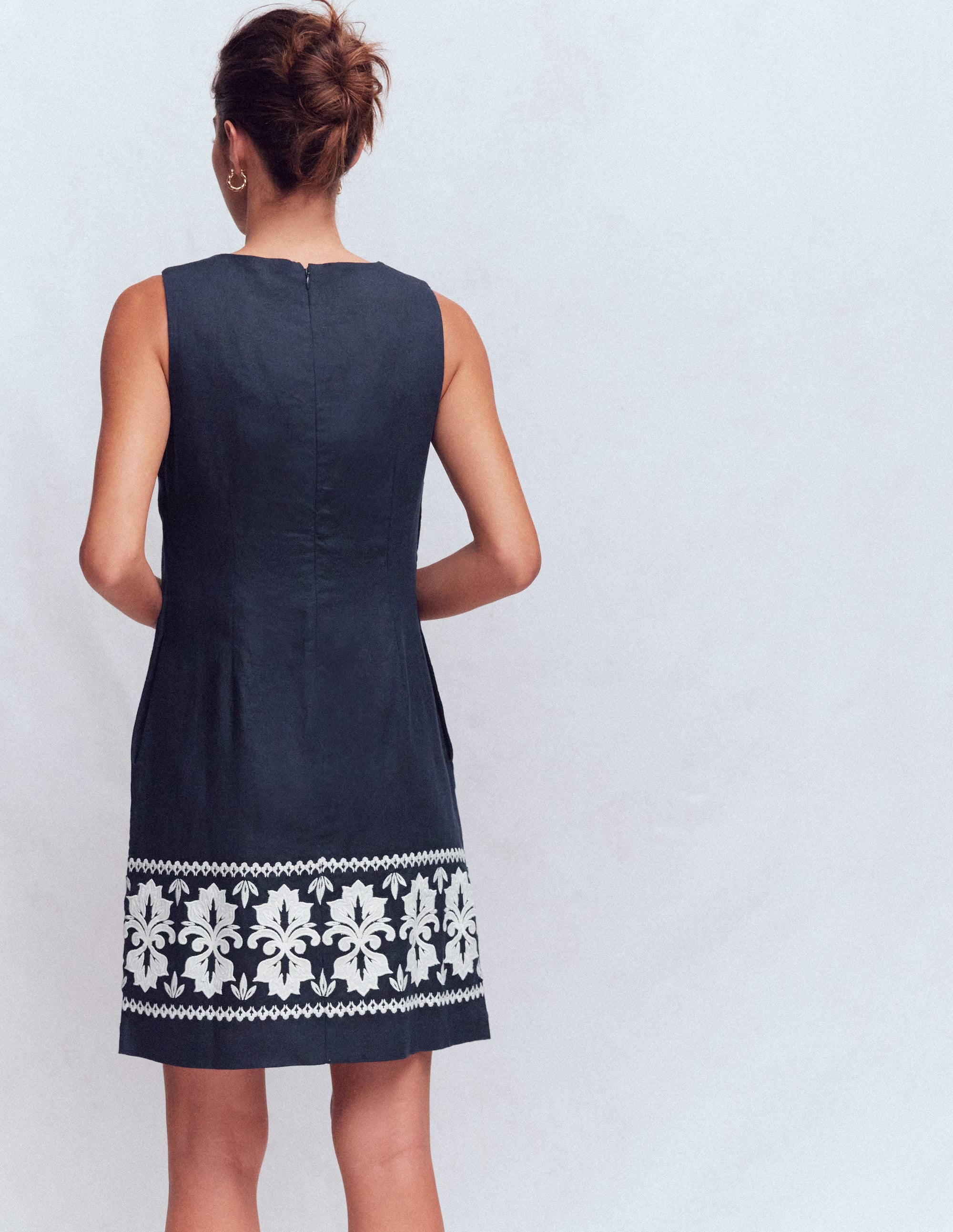 Linen Shift Dress