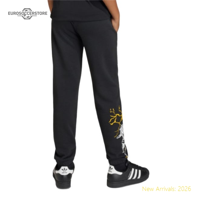 2025-2026 Real Madrid Marvel Pants (black) - Kids - Concept Creation