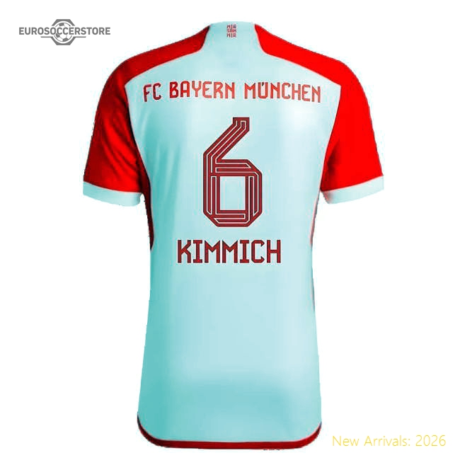 Best-Selling 2023-2024 Bayern Munich Home Shirt (Kimmich 6)