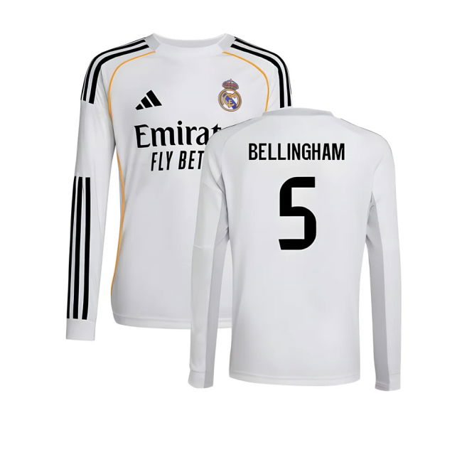 Premium 2025-2026 Real Madrid Home With Classic Design - Easy Care