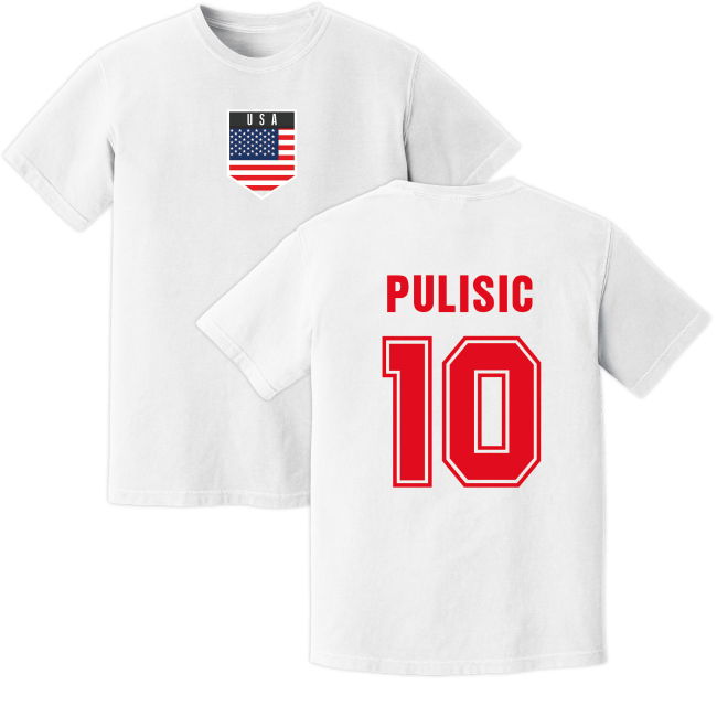 Tournament-Edition Pulisic Usa Training Jersey (White)