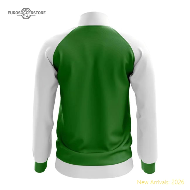Elite Lesotho Concept Football Track Jacket (green) - World Cup Edition